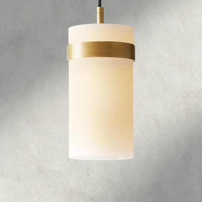 Ravay Milk Glass Pendant 5", 8", 10", 12" - Zelno Lighting