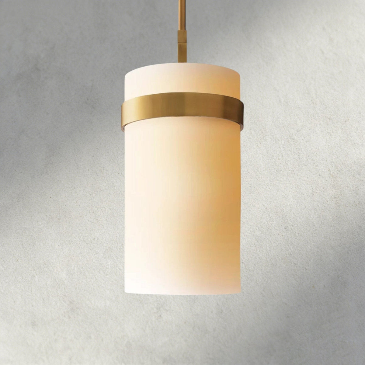 Ravay Milk Glass Pendant 5", 8", 10", 12" - Zelno Lighting