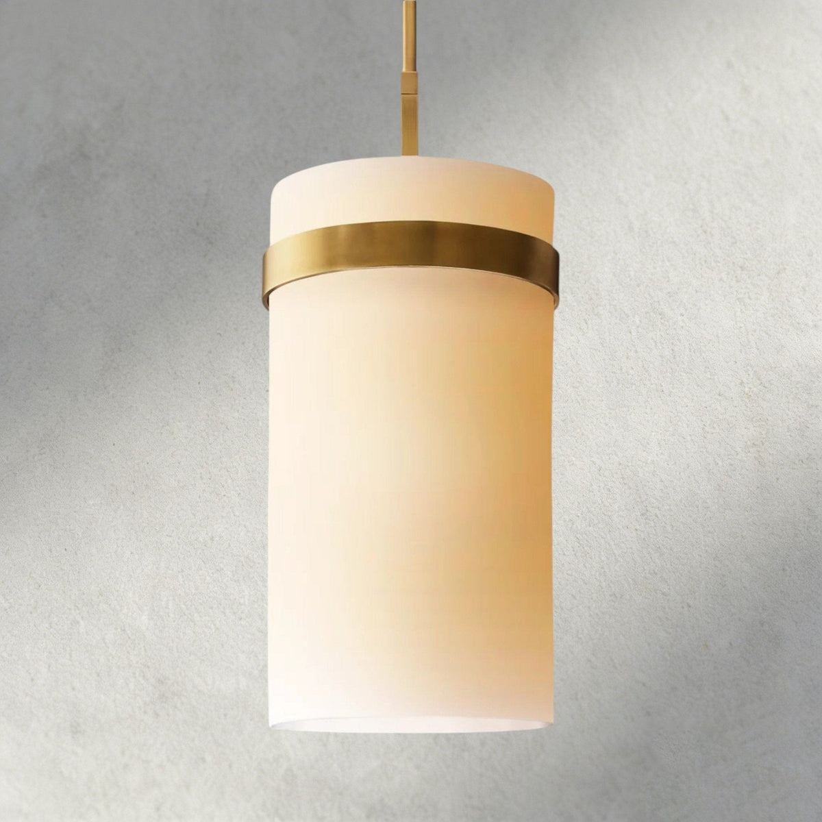 Ravay Milk Glass Pendant 5", 8", 10", 12" - Zelno Lighting