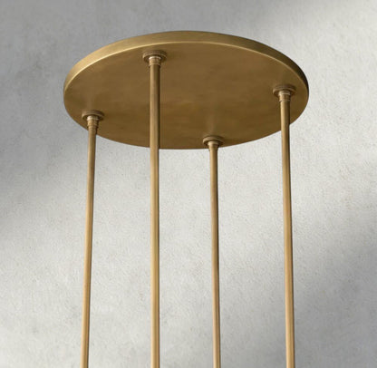 Ravay Round Chandelier 36", 48", 60" - Zelno Lighting