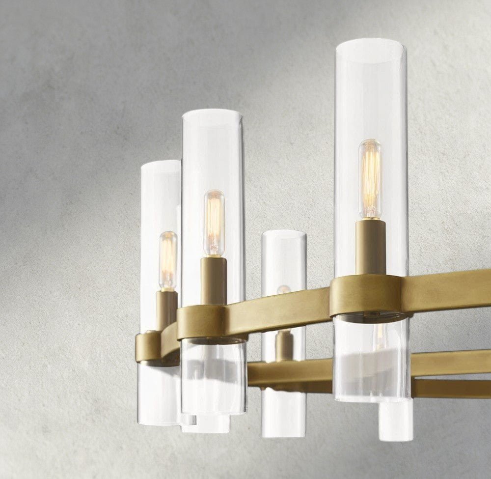 Ravay Round Chandelier 36", 48", 60" - Zelno Lighting