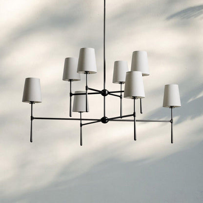 Rhodas 2 - Tier Round Chandelier - Zelno Lighting