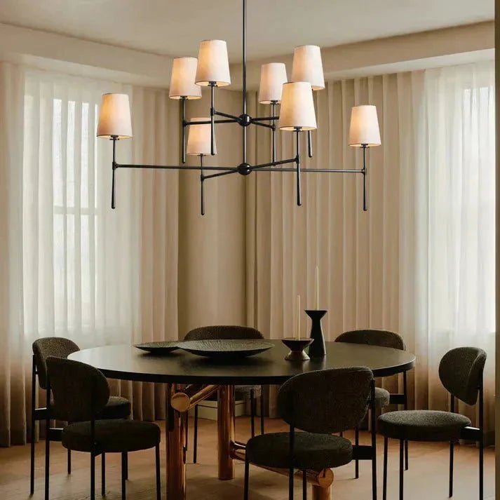Rhodas 2 - Tier Round Chandelier - Zelno Lighting