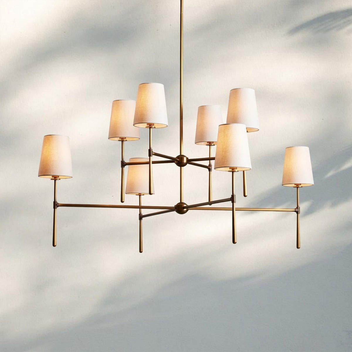 Rhodas 2 - Tier Round Chandelier - Zelno Lighting