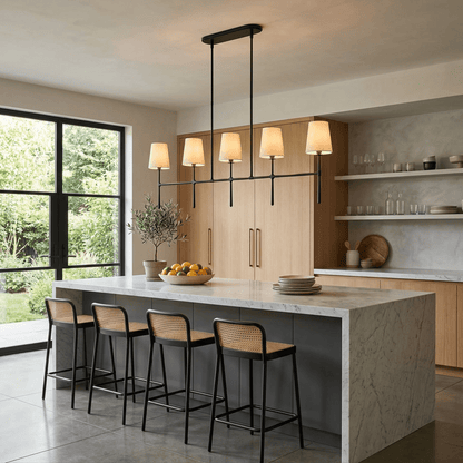 Rhodes Linear Chandelier - Zelno Lighting
