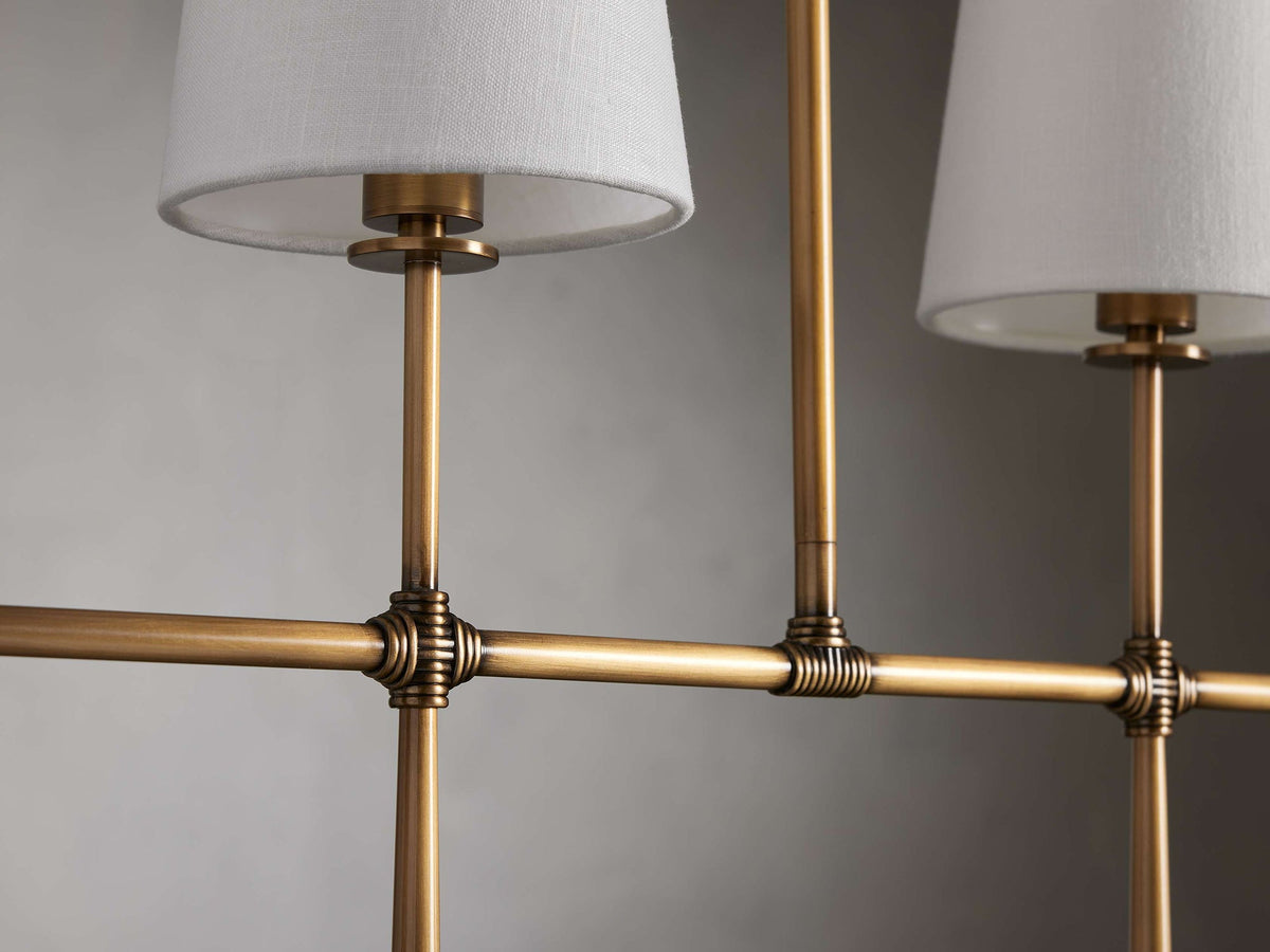Rhodes Linear Chandelier - Zelno Lighting