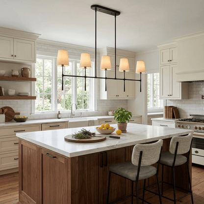 Rhodes Linear Chandelier - Zelno Lighting