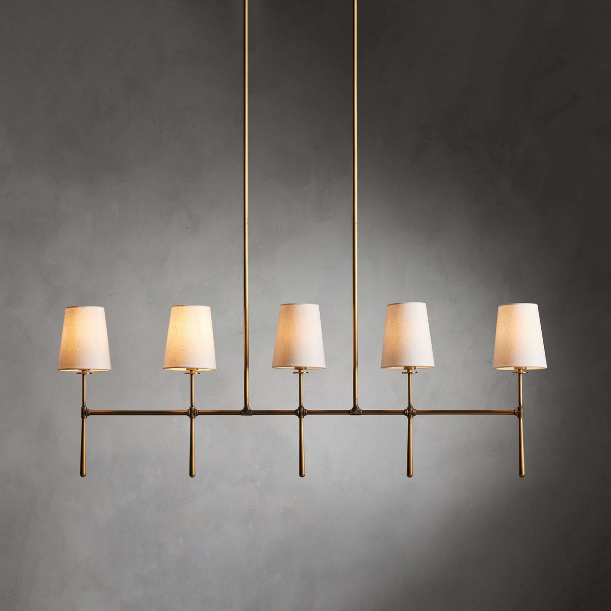 Rhodes Linear Chandelier - Zelno Lighting