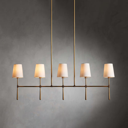 Rhodes Linear Chandelier - Zelno Lighting