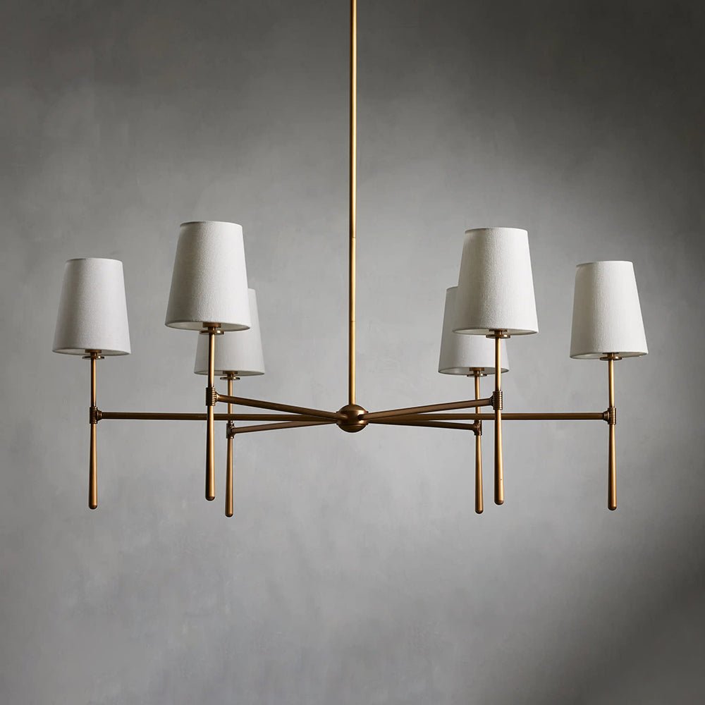 Rhodes Round Chandelier - Zelno Lighting