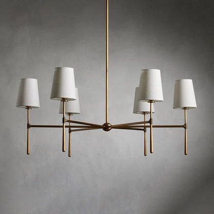Rhodes Round Chandelier - Zelno Lighting