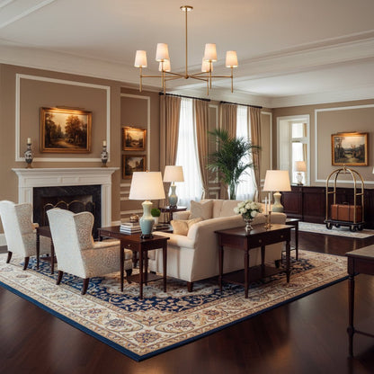 Rhodes Round Chandelier - Zelno Lighting