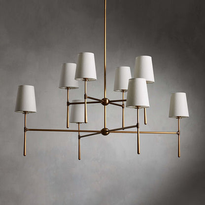 Rhodes Round Chandelier - Zelno Lighting
