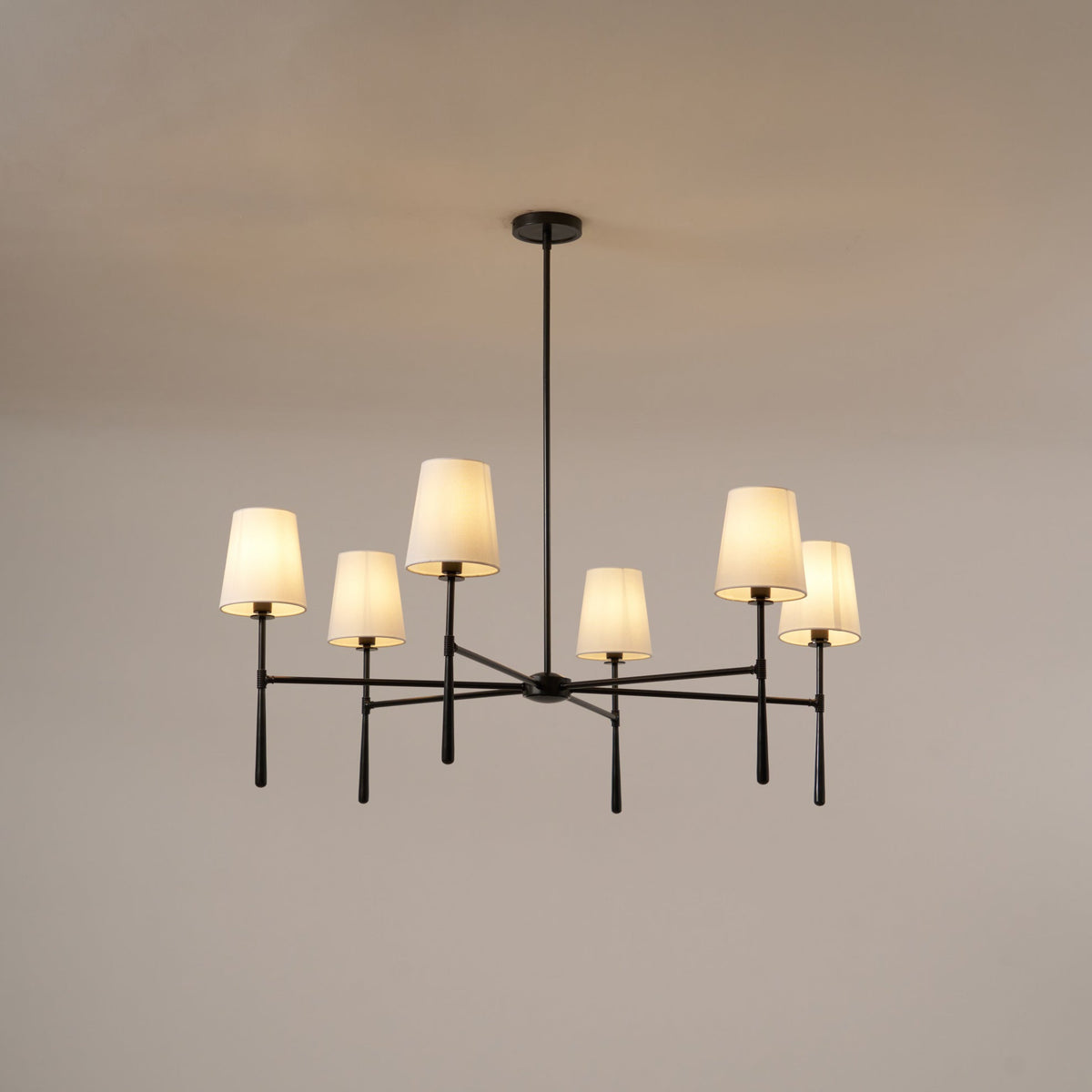 Rhodes Round Chandelier - Zelno Lighting