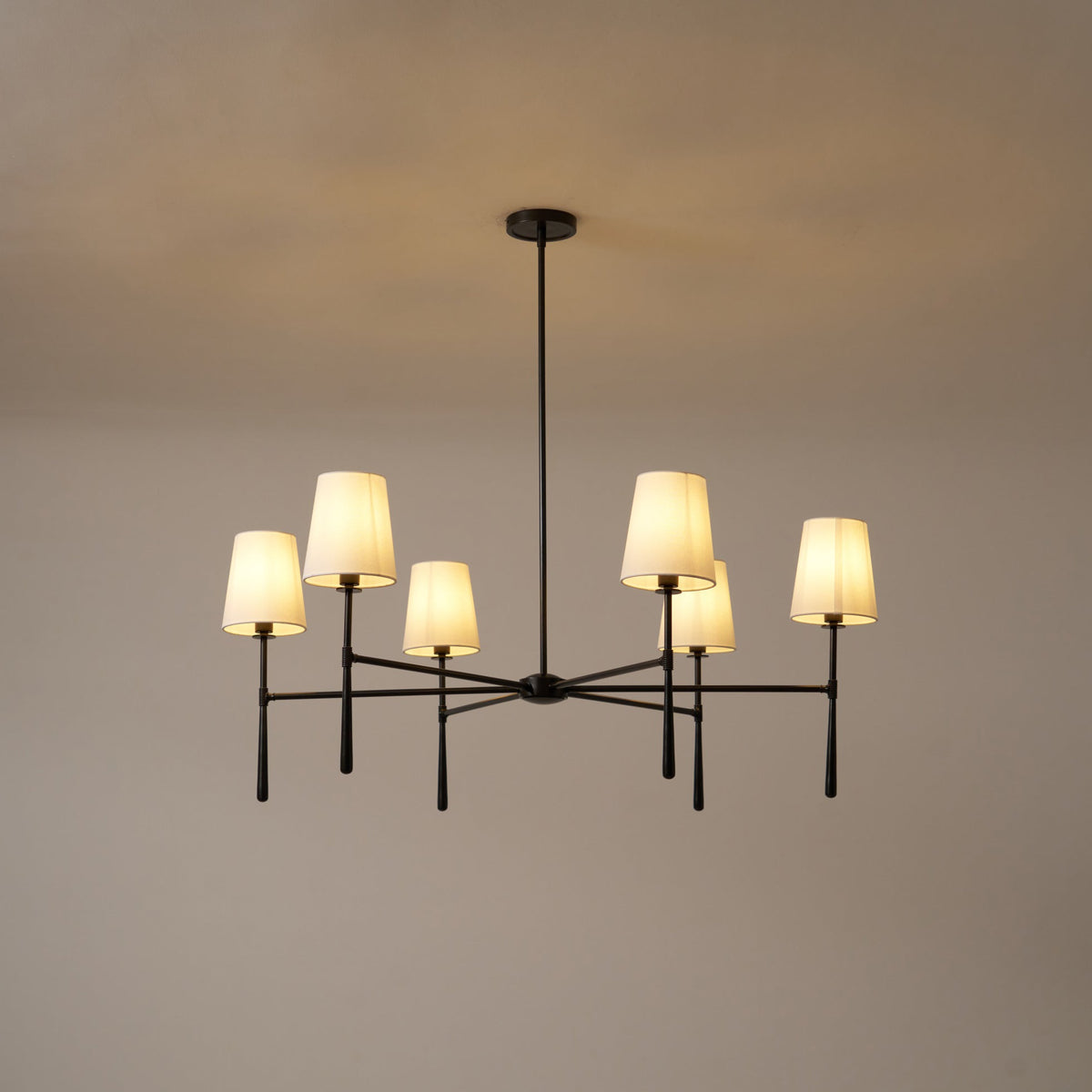 Rhodes Round Chandelier - Zelno Lighting