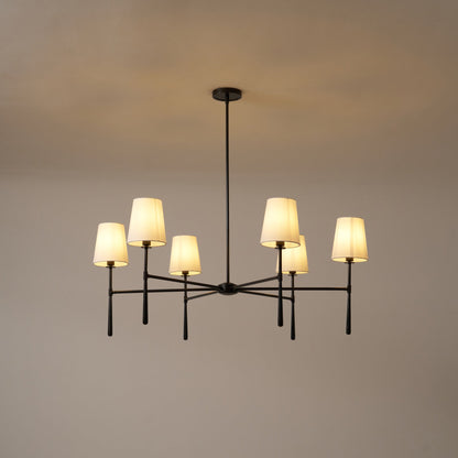 Rhodes Round Chandelier - Zelno Lighting