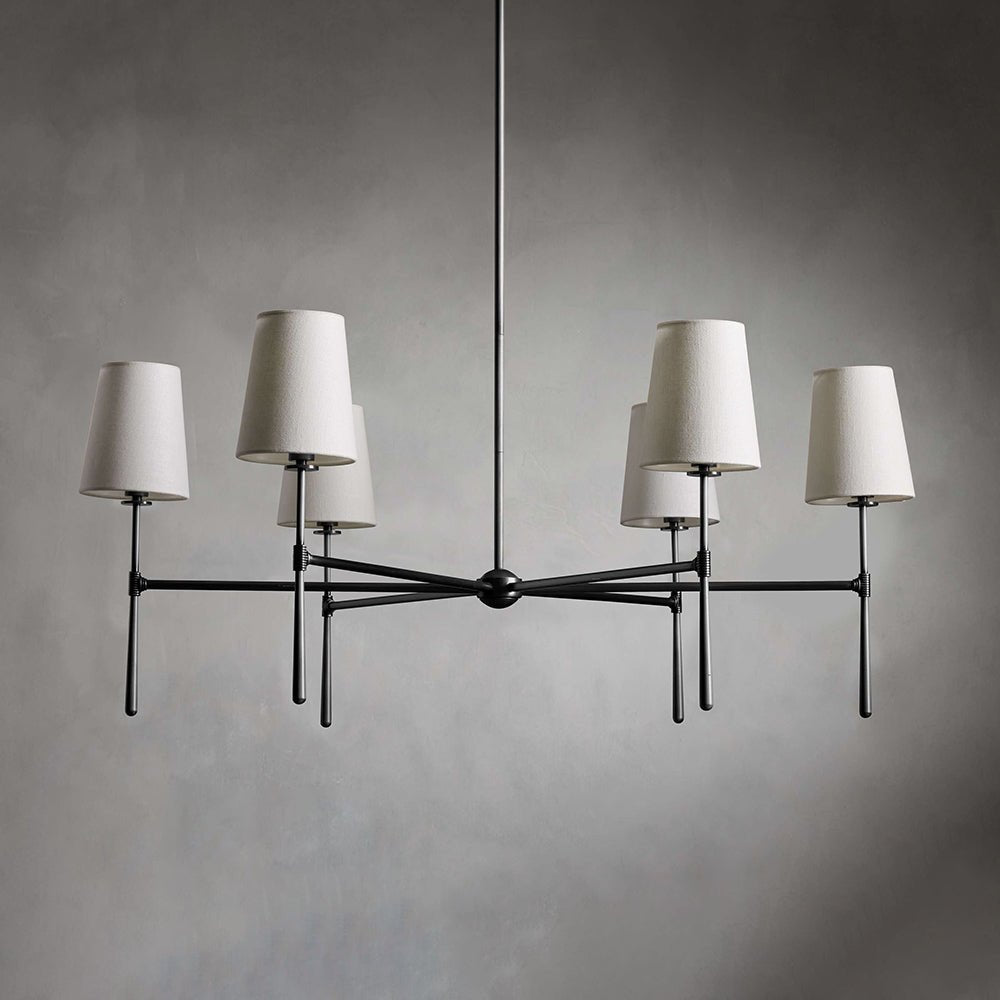 Rhodes Round Chandelier - Zelno Lighting
