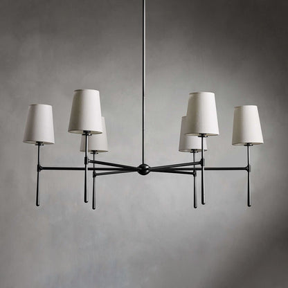 Rhodes Round Chandelier - Zelno Lighting