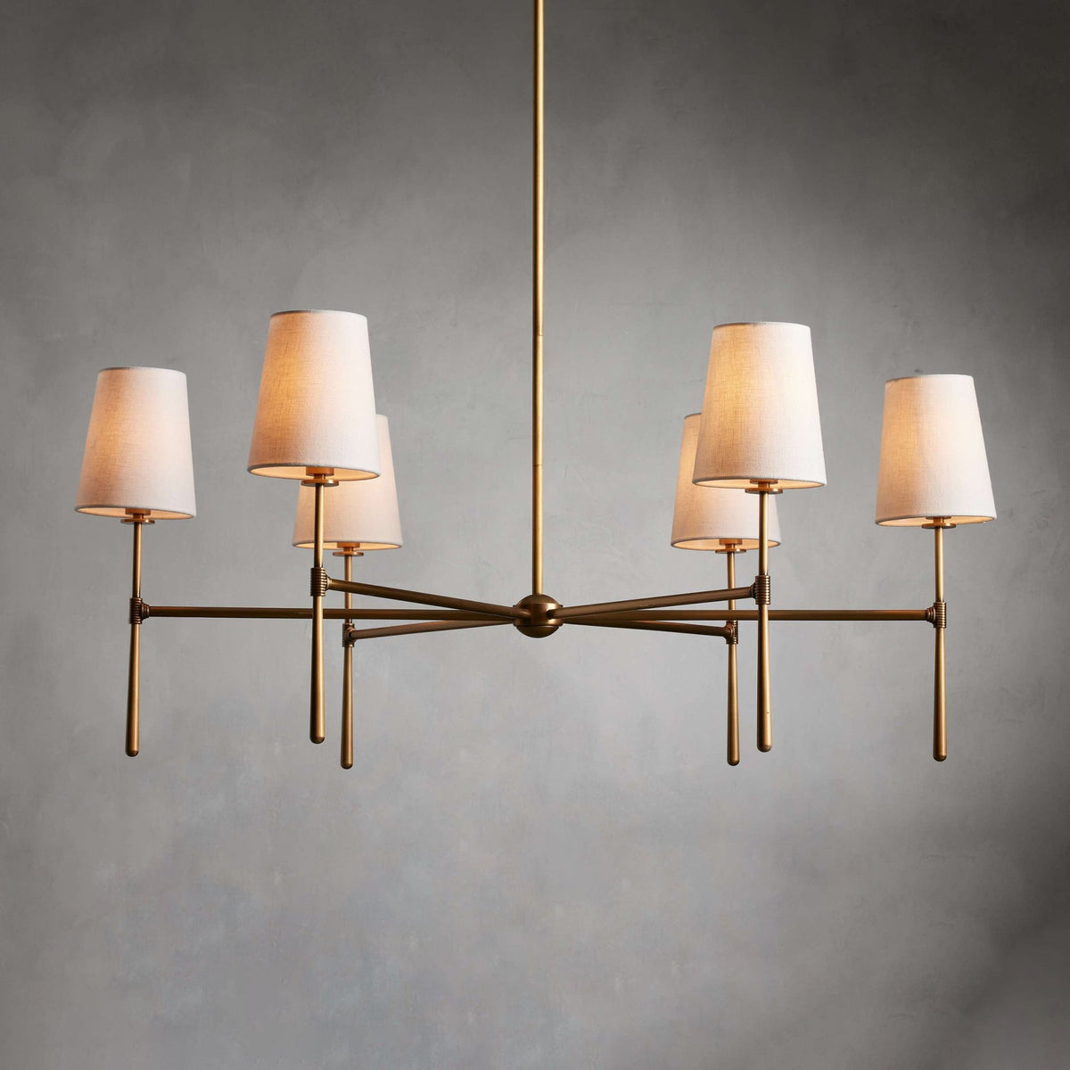 Rhodes Round Chandelier - Zelno Lighting