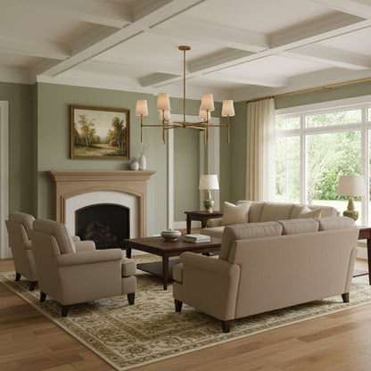 Rhodes Round Chandelier - Zelno Lighting