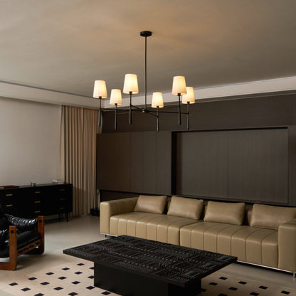 Rhodes Round Chandelier - Zelno Lighting