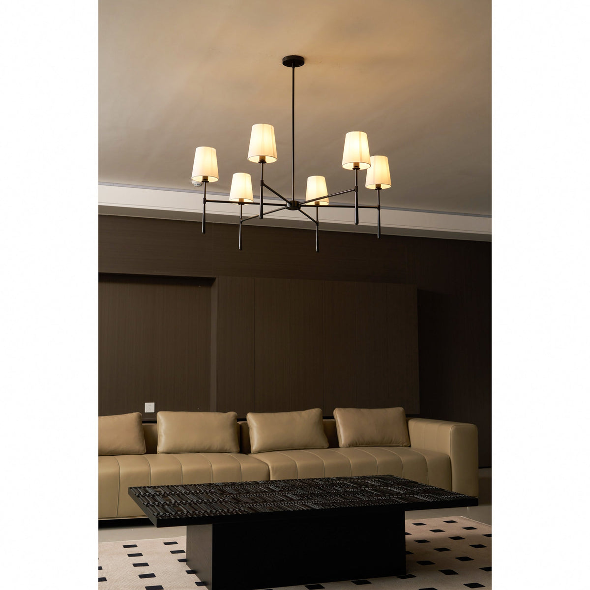 Rhodes Round Chandelier - Zelno Lighting