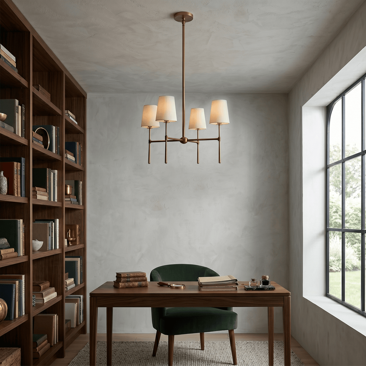 Rhodes Round Chandelier - Zelno Lighting