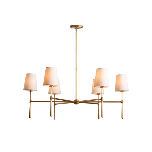 Rhodes Round Chandelier - Zelno Lighting