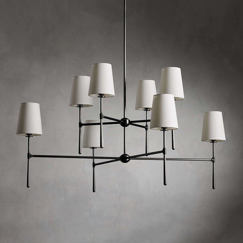 Rhodes Round Chandelier - Zelno Lighting
