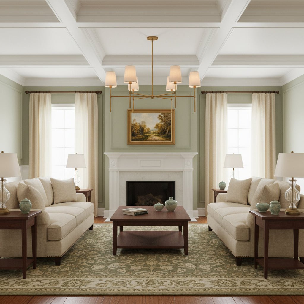 Rhodes Round Chandelier - Zelno Lighting