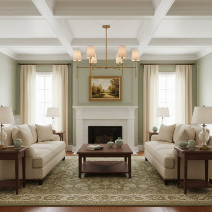 Rhodes Round Chandelier - Zelno Lighting
