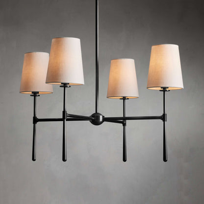 Rhodes Round Chandelier - Zelno Lighting