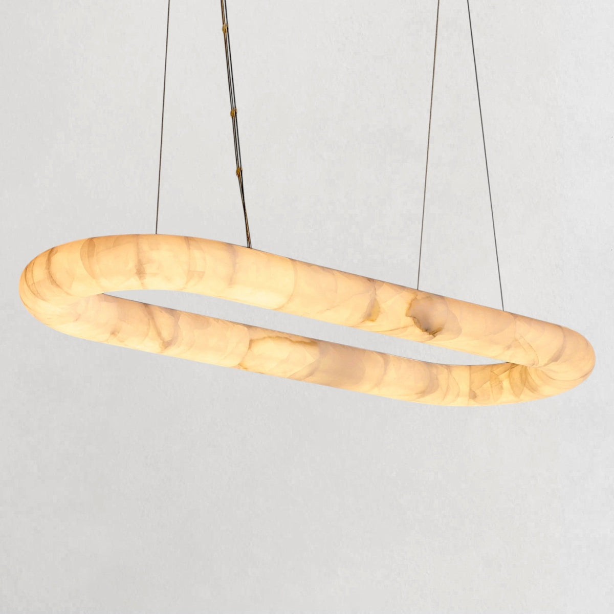 Rivaga Lisse Oval Chandelier - Zelno Lighting