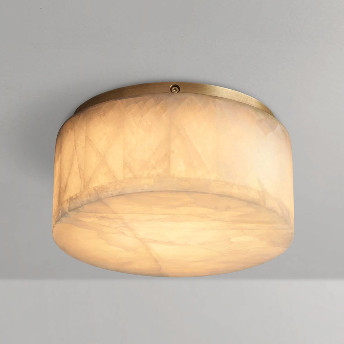 Rivaga Lueur Round Flushmount - Zelno Lighting
