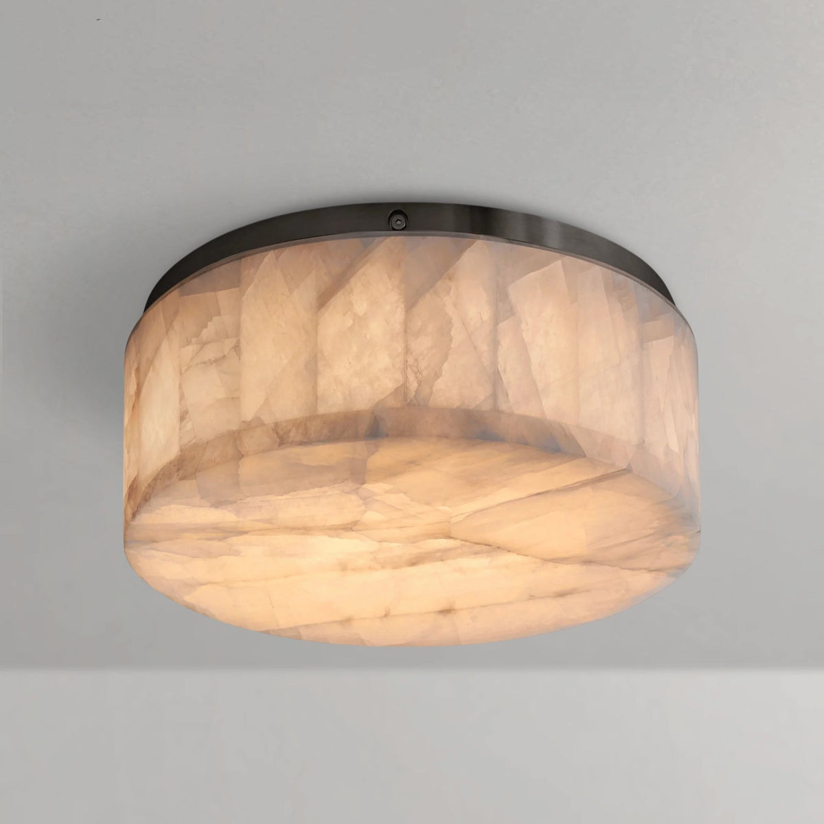 Rivaga Lueur Round Flushmount - Zelno Lighting