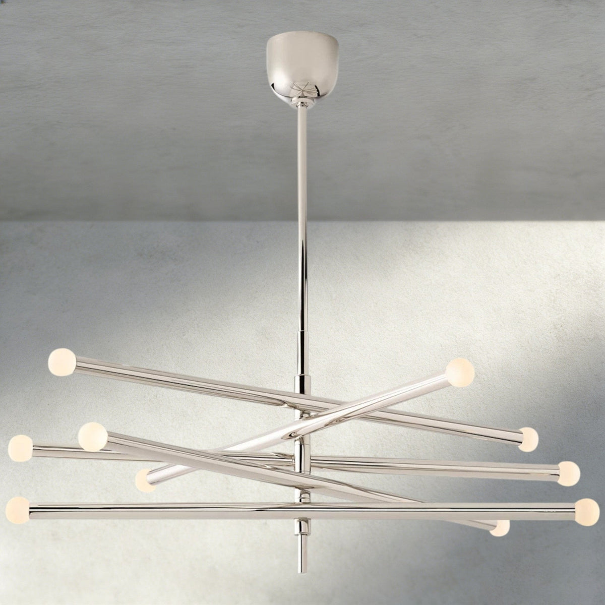 ROASI 10 - LIGHT MOBILE ORB CHANDELIER - Zelno Lighting