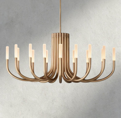 Roasi Round Chandelier 38", 50" - Zelno Lighting