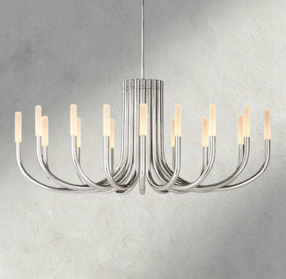Roasi Round Chandelier 38", 50" - Zelno Lighting