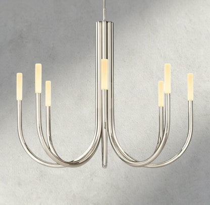 Roasi Round Chandelier 38", 50" - Zelno Lighting