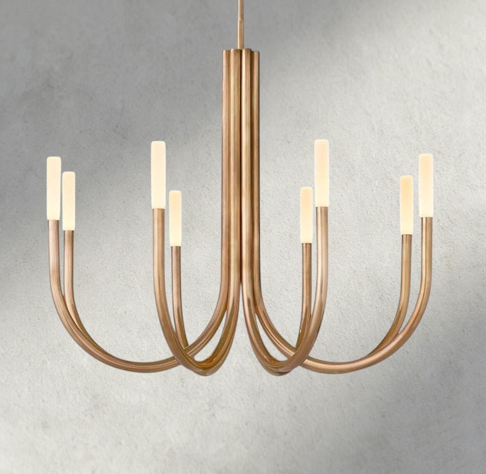 Roasi Round Chandelier 38", 50" - Zelno Lighting