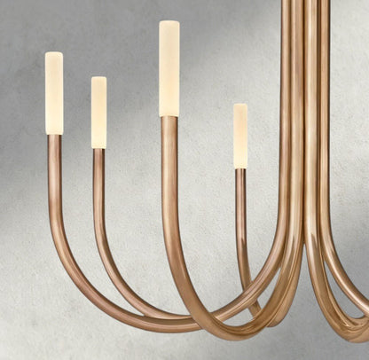 Roasi Round Chandelier 38", 50" - Zelno Lighting
