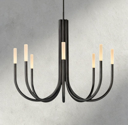 Roasi Round Chandelier 38", 50" - Zelno Lighting