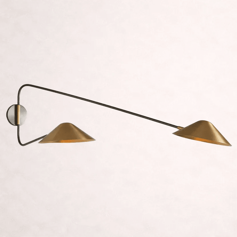 Simms Long Arm 2 - Light Wall Sconce - Zelno Lighting
