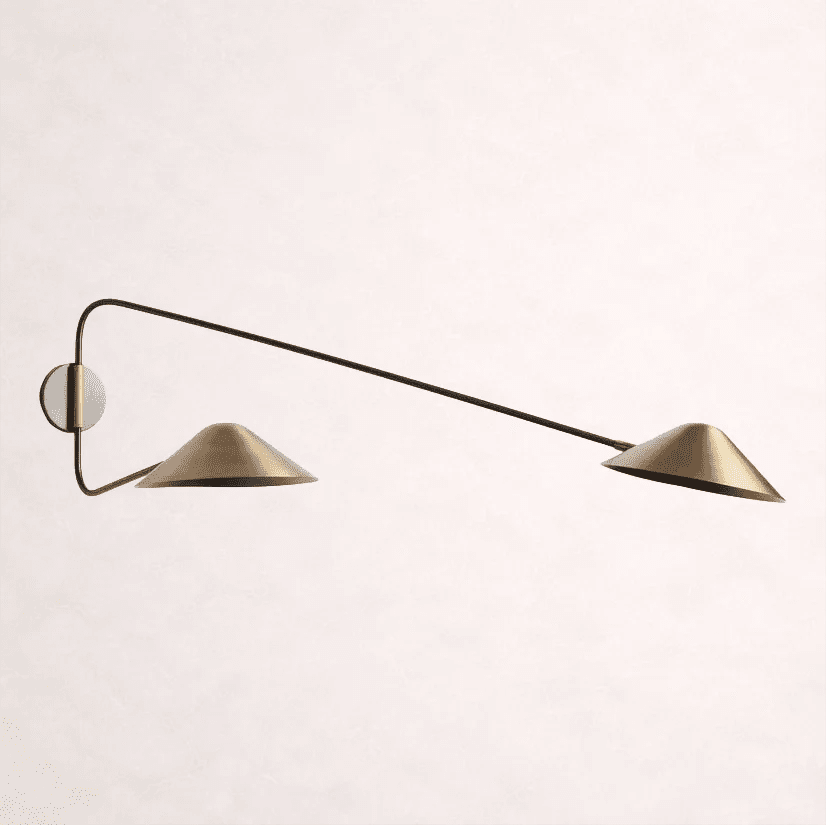 Simms Long Arm 2 - Light Wall Sconce - Zelno Lighting