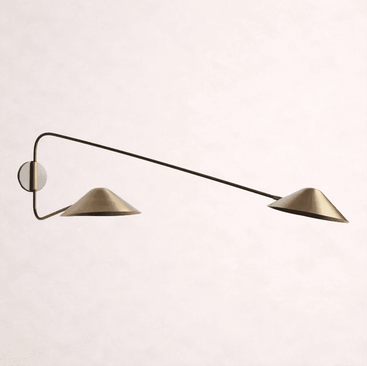 Simms Long Arm 2 - Light Wall Sconce - Zelno Lighting