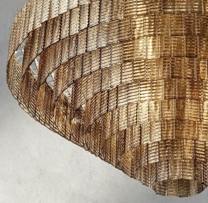 Siraue Smoke Glass Round Chandelier 41", 52", 65" - Zelno Lighting