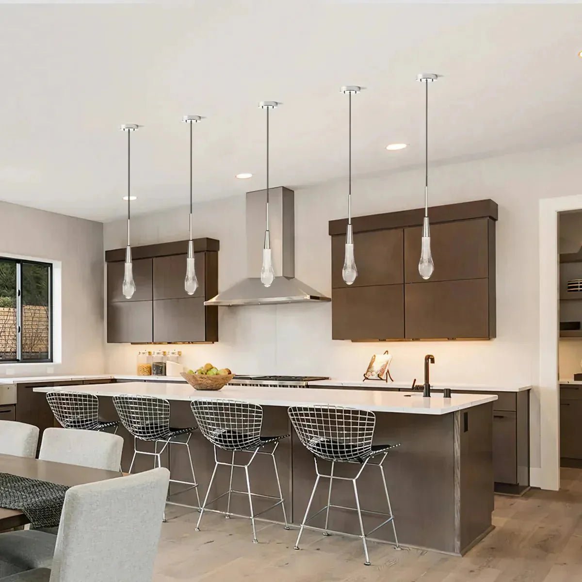 Soltaire Pendant Chandelier - Zelno Lighting