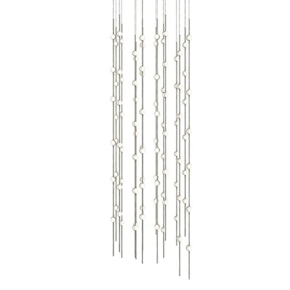 Sonne Constellation 22in Wide Beaded LED Chandelier - Zelno Lighting