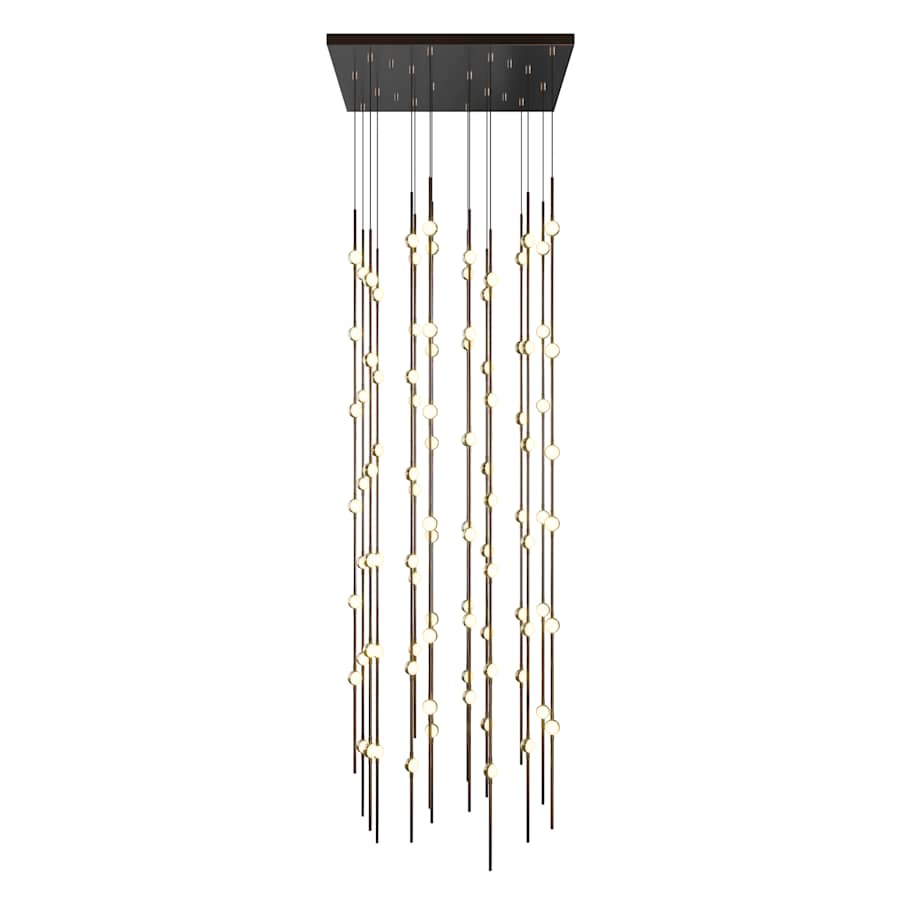 Sonne Constellation 22in Wide Beaded LED Chandelier - Zelno Lighting