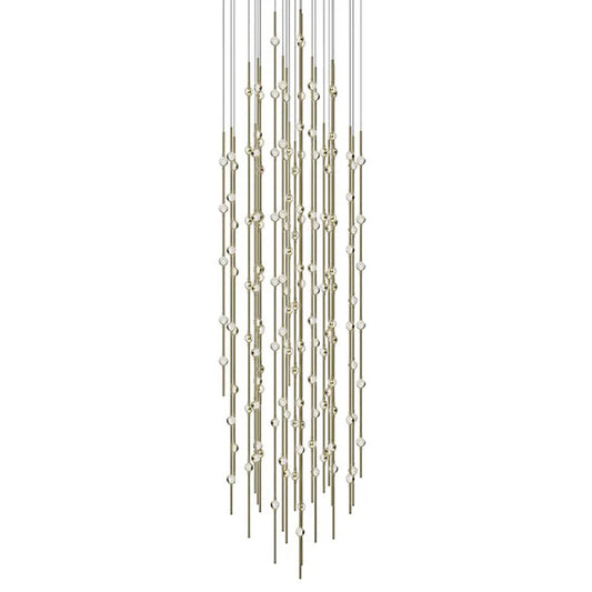 Sonne Constellation 25" Wide Beaded Chandelier - Zelno Lighting